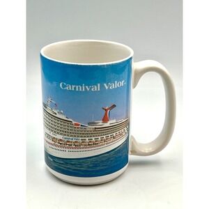 Carnival Valor Cruise Ship Coffee Mug Souvenir Collectible Gift Idea